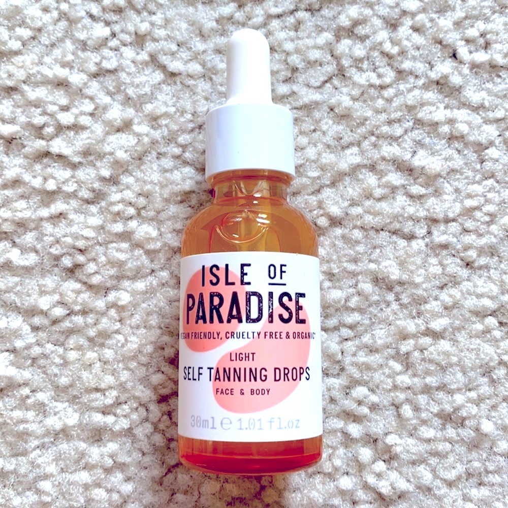 Isle of Paradise Light Self-Tanning Drops-New!